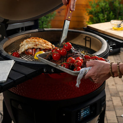 Big Joe® Konnected Joe™ Grill with Soapstone and Cover Bundle