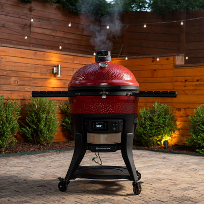Big Joe® Konnected Joe™ Grill with Soapstone and Cover Bundle